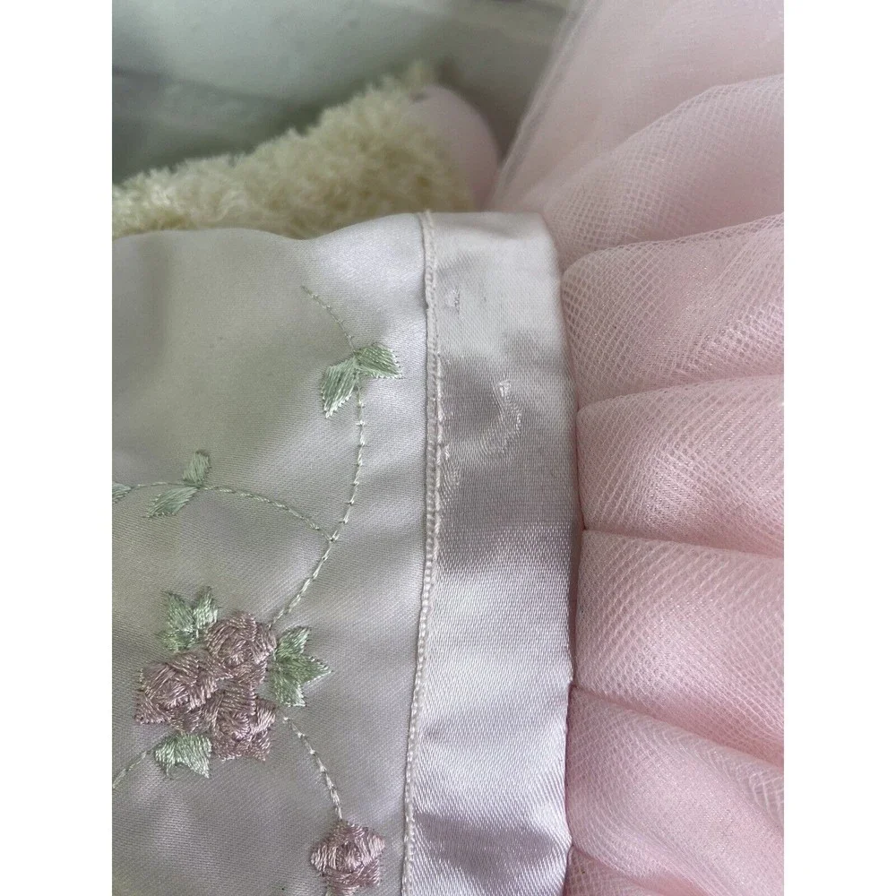 Bearington Collection Lil Ballerina Bunny Rabbit Plush Backpack Bag With Tutu